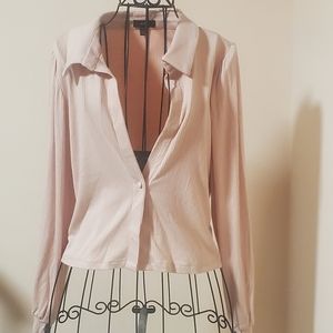 AFRM pink rayon cardigan size M